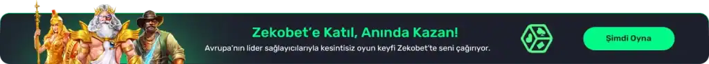 Zekobet Giriş Bonusları – Hızlı Üyelik Kampanyası Görseli